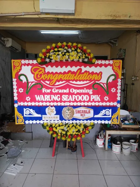 Papan Bunga Ucapan Selamat Bantarsari Bungursari